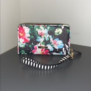 Aldo Floral Small Wallet Wristlet
